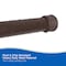 Kenney Mfg Twist & Fit No Tools Spring Tension Shower Curtain Rod, 42-72in, Chocolate KN609L/15V1 - alternate 7